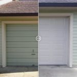 Raised Panel Steel Garage Door Replacement Project